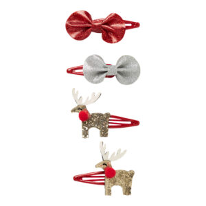 NKFReinbow 4-pak hårspænder (One size) - Name it