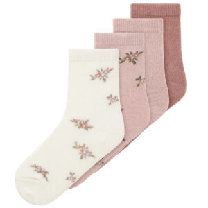 Nmfwak merinould 4-pak strømper (22-24) - Name it