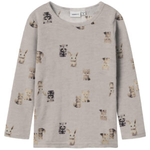 Nmmwang merinould rib bluse (2 år/92 cm) - Name it