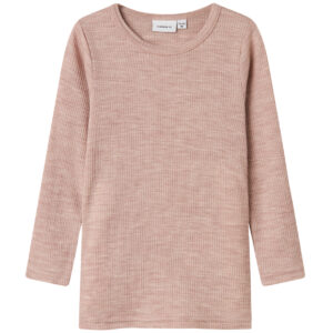 Nmnwax merinould rib bluse (2 år/92 cm) - Name it
