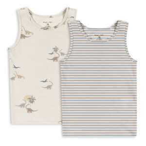 Organic 2-pak undertrøje (2 år/92 cm) - Konges Sløjd