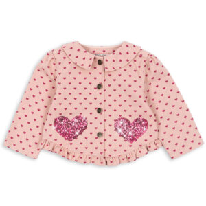 Organic Nola pailliet jakkepailliet jakke (2 år/92 - Konges Sløjd