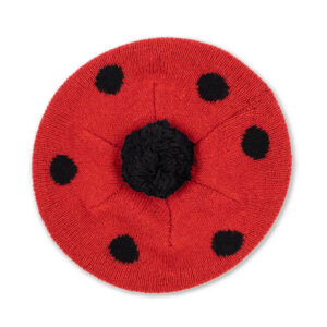 Ladybug strik hue  (12-18 mdr) - Konges Sløjd
