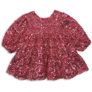 Lila palliet kjole (3 år/98 cm) - Konges Sløjd