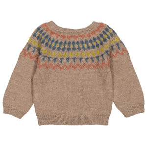 Tuso alpacauld striktrøje (18 mdr/86 cm) - MarMar