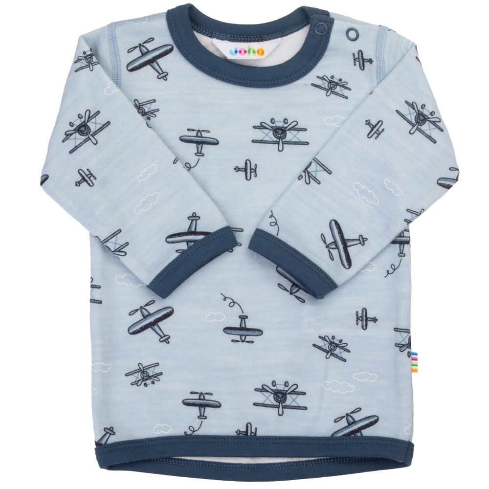 685e3f6ab3f6017063-70-3586 Merinould-bambus bluse (90 cm) - Joha