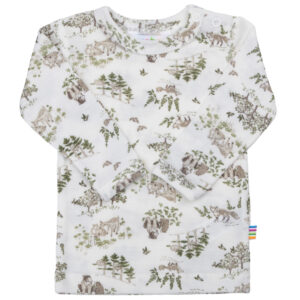 Merinould-silke bluse (90 cm) - Joha