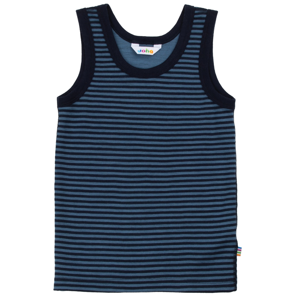 685e4f276da9579686-246-7160 Blå merinould undertrøje (90 cm) - Joha