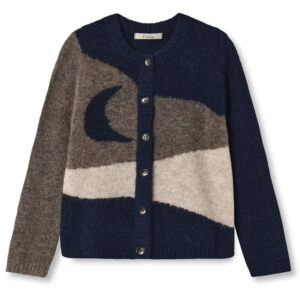 Star moon cardigan (2 år/92 cm) - Fliink