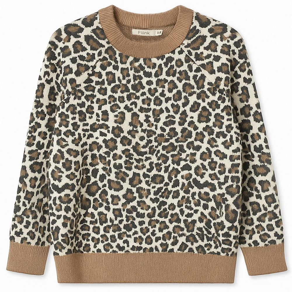 68651e3493a7bF1807_-_PINE_BARK_-_Extra_2 Benna leo striktrøje (2 år/92 cm) - Fliink