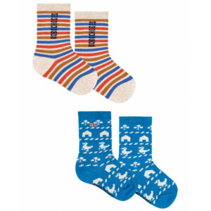 2-pak Farm strømper (20-22) - Bobo Choses