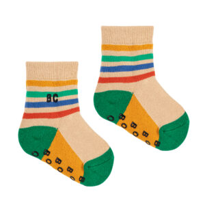 Stripes anti-slip strømper (20-22) - Bobo Choses