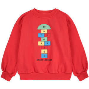 Hopscotch sweatshirt (4-5 år) - Bobo Choses