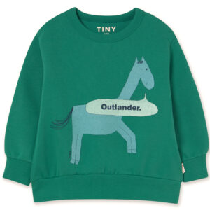 Organic Horse sweatshirt (2 år/92 cm) - Tinycottons