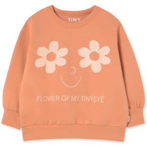 Organic Flower sweatshirt (2 år/92 cm) - Tinycottons