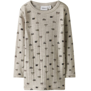 Nmmwang merinould bluse (2 år/92 cm) - Name it