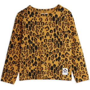 Lyocell leopard bluse (92-98 cm) - Mini Rodini