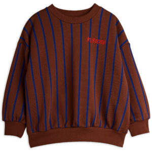 Organic stripe sweatshirt (92-98 cm) - Mini Rodini