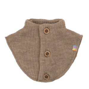 Beige merinould halsedisse (1-3 år) - Joha