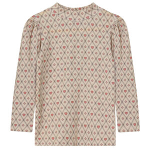 Kelly heart bluse (4 år/104 cm) - Fliink