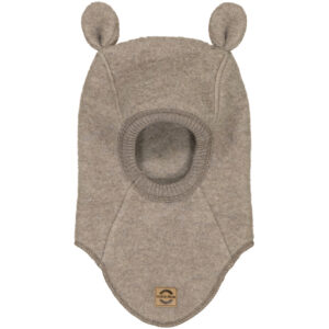 Uld elefanthue m. øre (98-104 cm) - Mikk-line