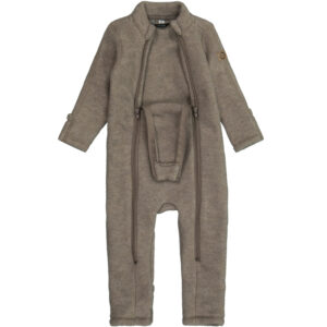 Uld fleecedragt (1 mdr/56 cm) - Mikk-line