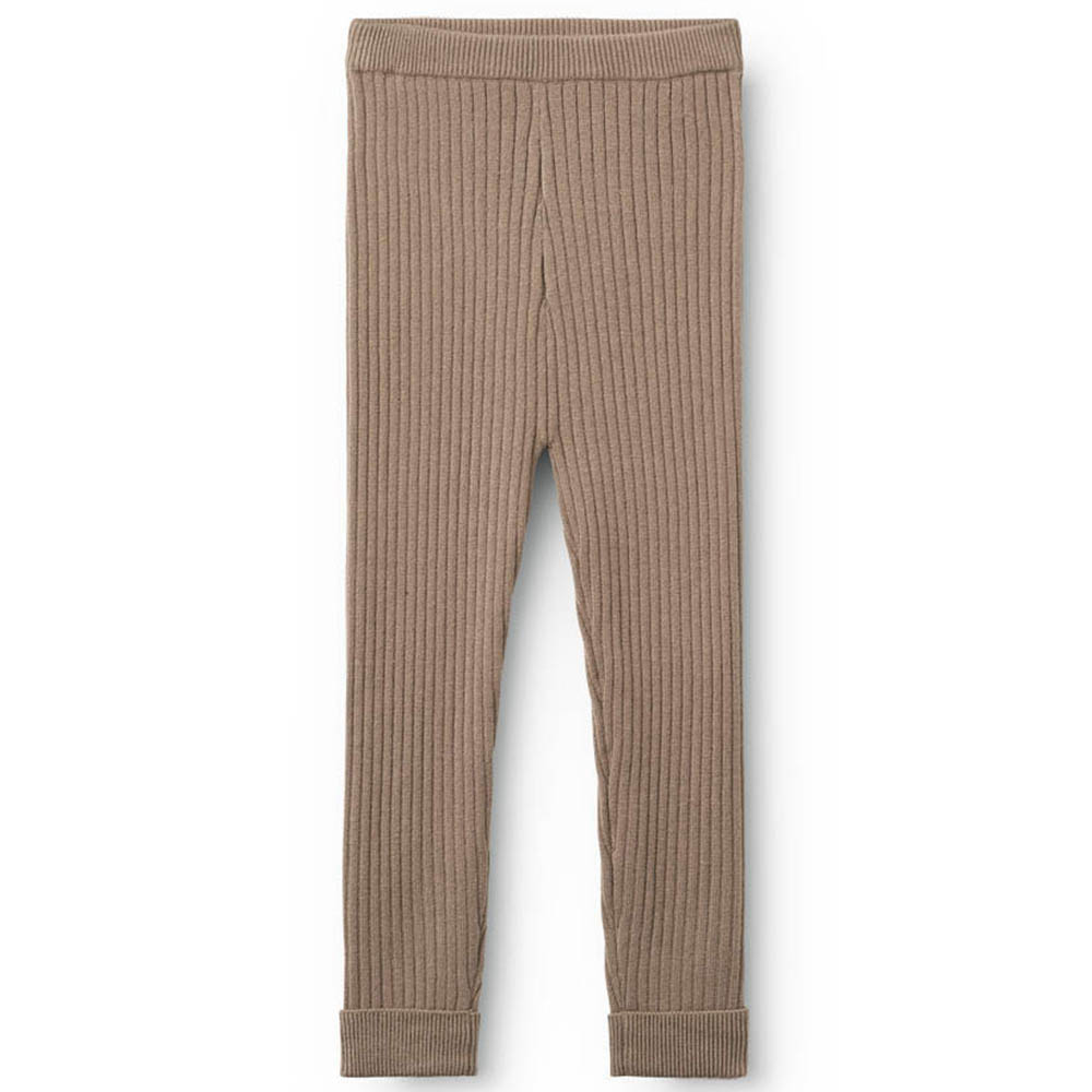 689dd49a2fdef403-2025_Rennes_Knit_Pants_Brown_Mel_1 Rennes strik leggings (18 mdr/86 cm) - House of Kids