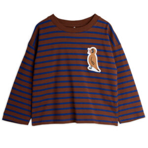 Organic bird bluse (104-110 cm) - Mini Rodini