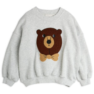 Organic bear sweatshirt (92-98 cm) - Mini Rodini