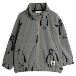 Recycled penguin fleecejakke (92-98 cm) - Mini Rodini