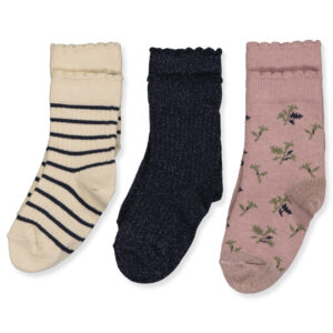 3-pak Thora strømper (25-28) - Mp Denmark