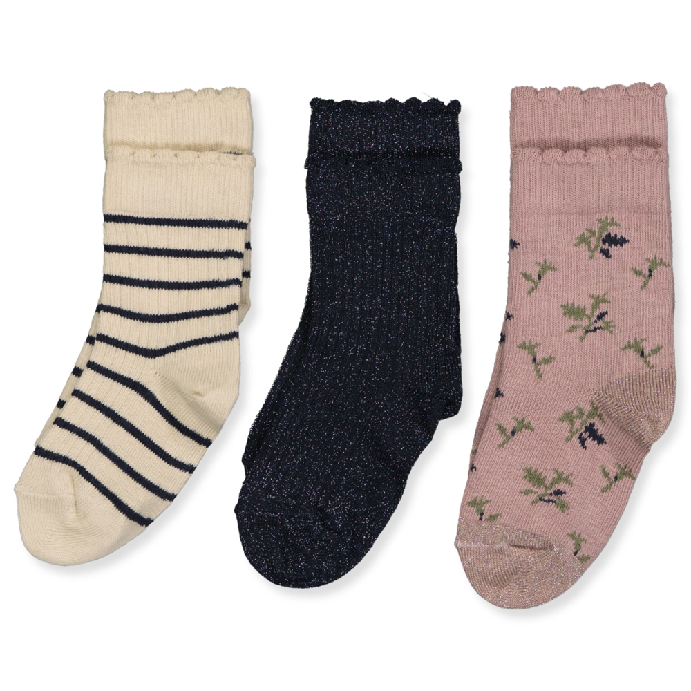 689f2450e6b7077332-188_-2_Front_website 3-pak Thora strømper (25-28) - Mp Denmark