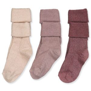 3-pak Ida glitter strømper (19-21) - Mp Denmark