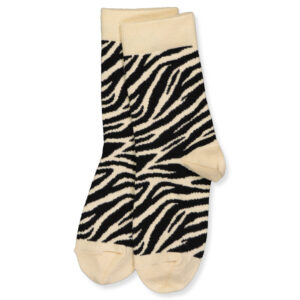 Zebra strømper (23-26) - Melton