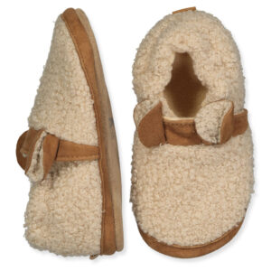 Fuzzy teddy hjemmesko (22-23) - Melton