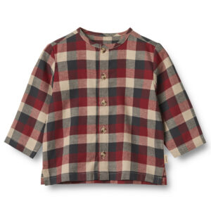 Organic Shelby skjorte (2 år/92 cm) - Wheat