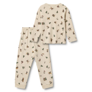 Organic Milan nattøj (2 år/92 cm) - Wheat