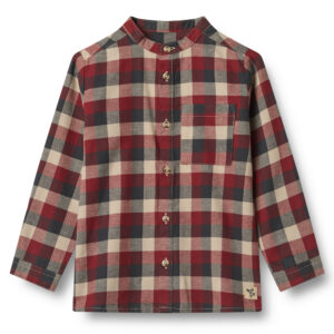 Organic Willum skjorte (3 år/98 cm) - Wheat