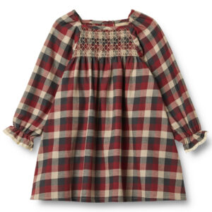 Organic Bella kjole (5 år/110 cm) - Wheat