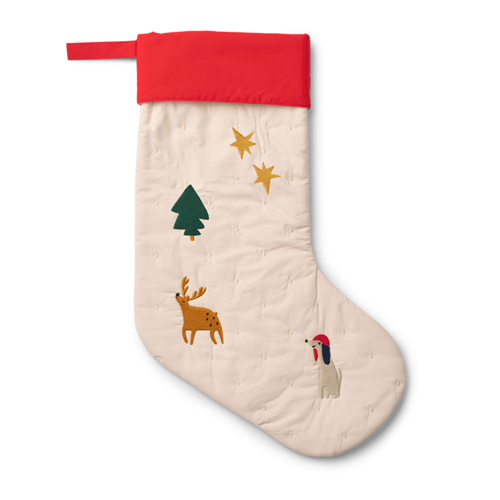 68b95e828ae26Basil_Christmas_Stocking_LW14430_2557_Holiday_Sandy_1_kopier Basil julestrømpe (One size) - Liewood