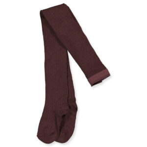 Rib uldstrømpebukser (90 cm) - Mp Denmark