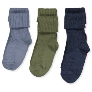 3-pak rib uldstrømper (15-16) - Mp Denmark