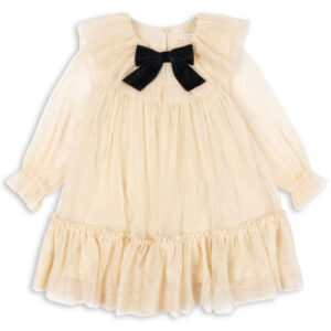 Bow kjole (4 år/104 cm) - Konges Sløjd