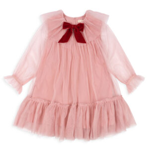 Bow kjole (3 år/98 cm) - Konges Sløjd