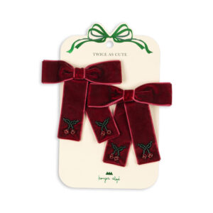 Juliette 2-pak hårspænder (One size) - Konges Sløjd