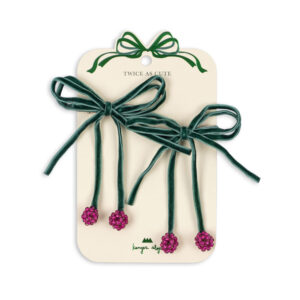 Cherry 2-pak hårspænder (One size) - Konges Sløjd