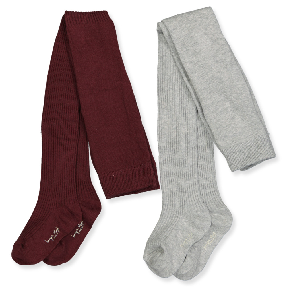 68e60a6b2a6f8104182-_ix_-2_Front_website 2-pak rib strømpebukser (92-98 cm) - Konges Sløjd