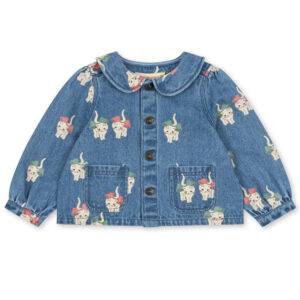 Organic Magot denimjakke (4 år/104 cm) - Konges Sløjd