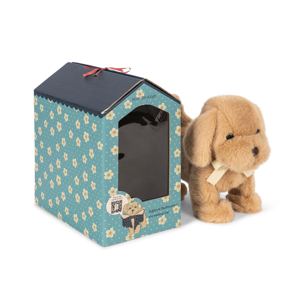 68e7867294231pack_ks105188-s25023_1 Bamse hund med hundehus (One size) - Konges Sløjd