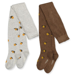 2-pak strømpebukser (92-98 cm) - Konges Sløjd